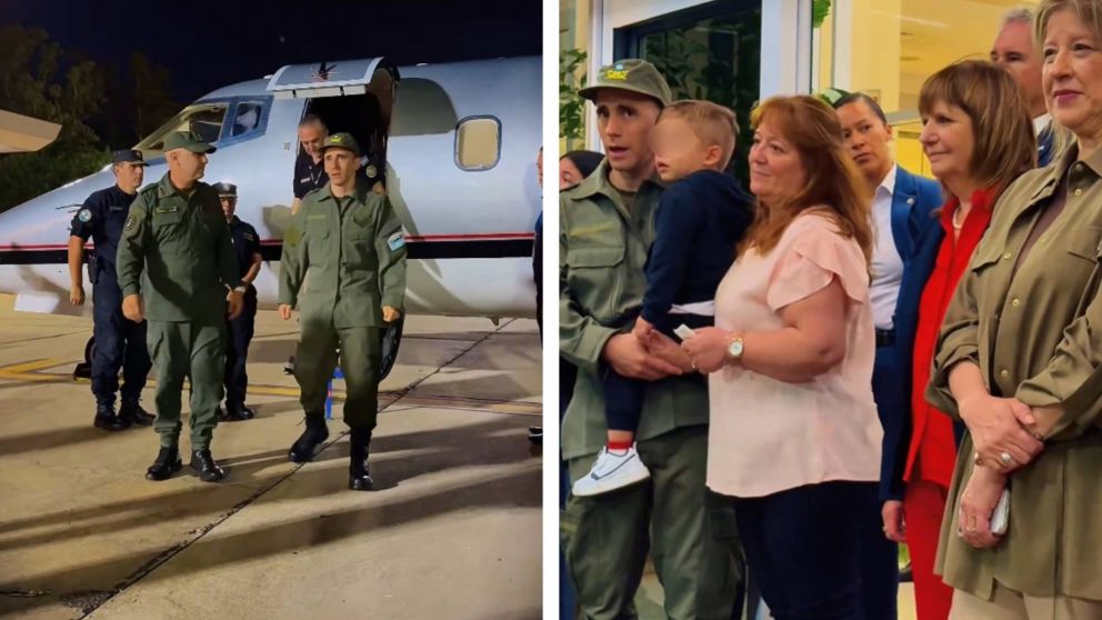 ¡VIDEO! Así el MInisterio de Seguridad informó que Nahuel Gallo, integrante de Gendarmería, ya se encuentra de regreso en la Argentina