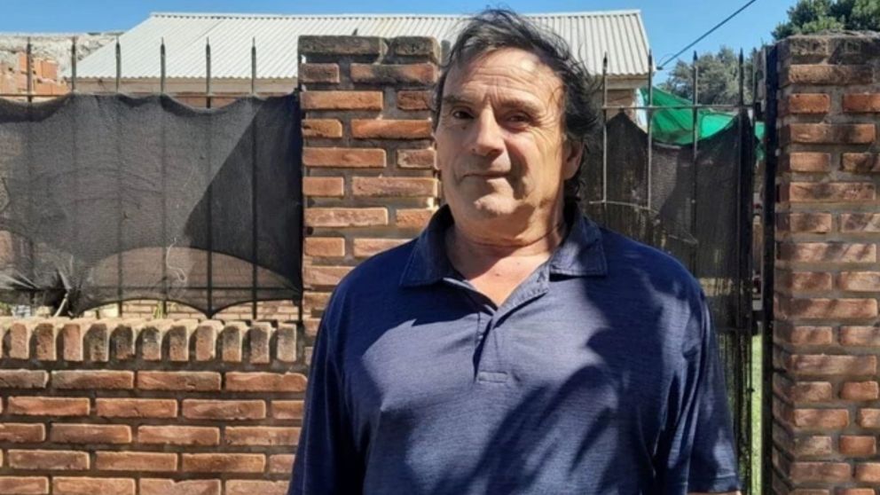 Raúl Acosta, la víctima del robo de su moto.