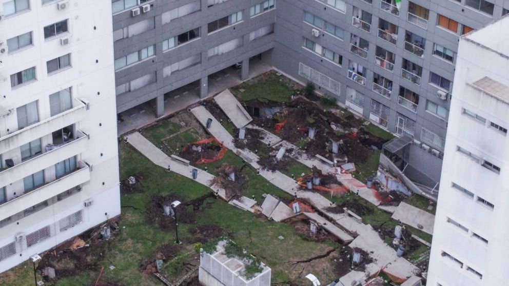 Derrumbe en Parque Patricios: �Qu� dice la constructora?