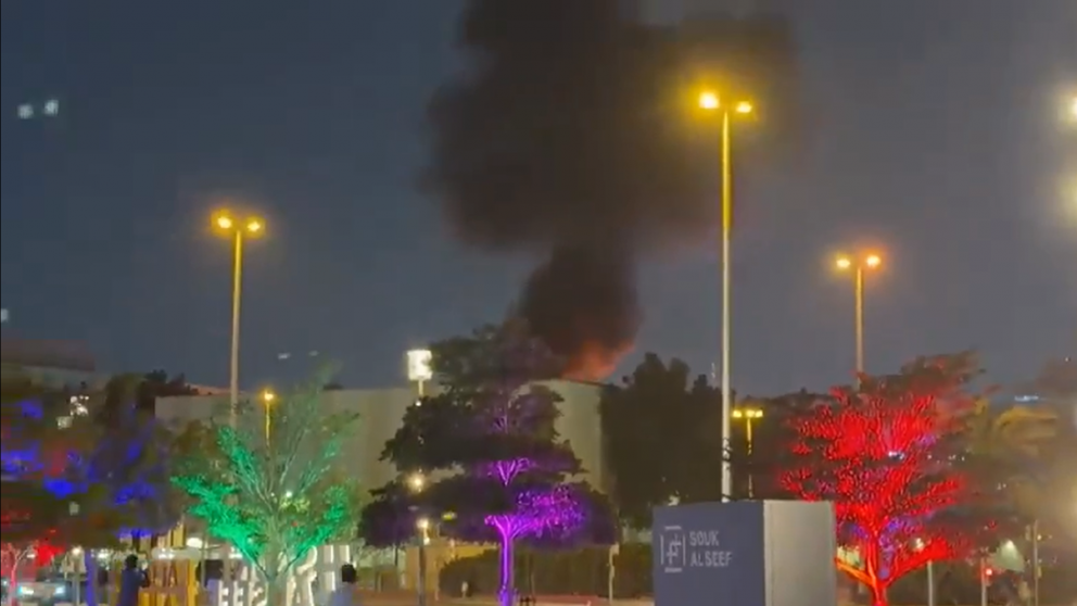 Irán atacó con drones el consulado estadounidense en Dubai. (Captura de video)
