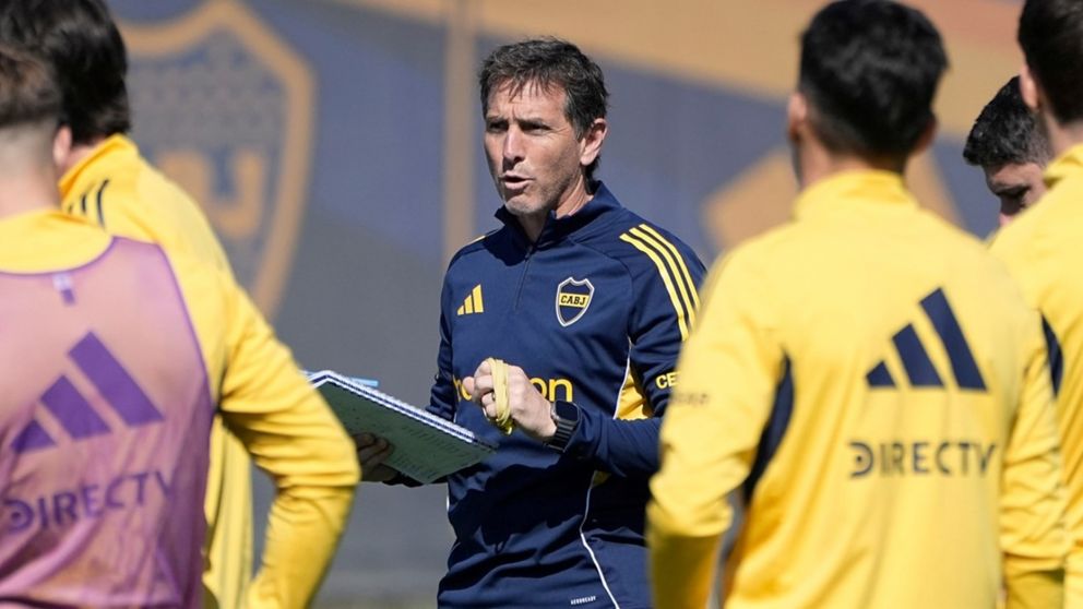 Úbeda definió los convocados de Boca para visitar a Lanús por el Torneo Apertura