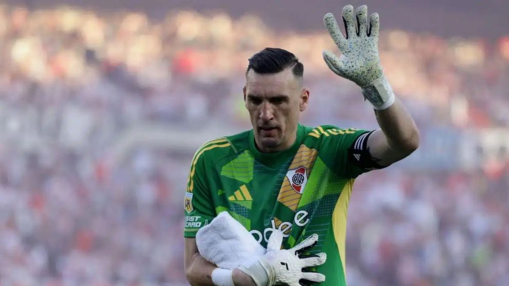 Franco Armani será baja por lesión en River.