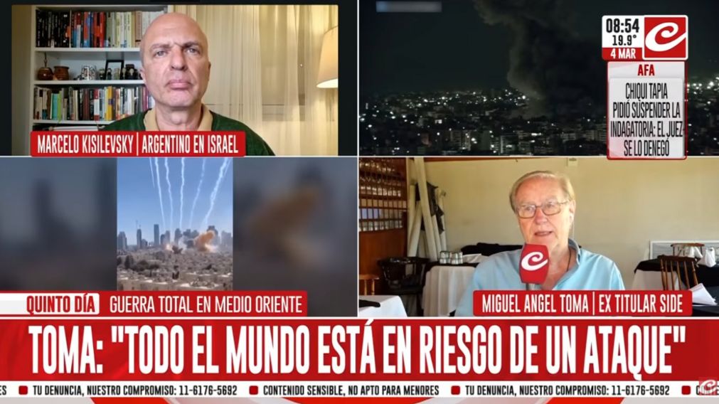 Miguel Ángel Toma habló con Crónica HD.