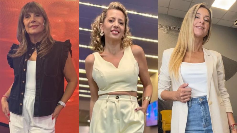 Crónica Looks: las conductoras impusieron los tonos claros como protagonistas absolutos. (Foto: Instagram/ @cronicalook).