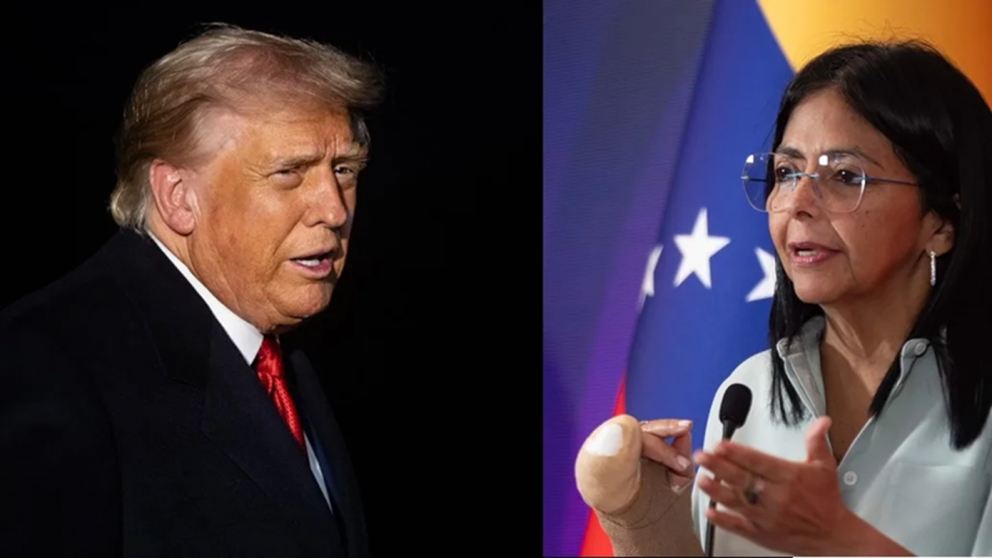 Trump le tiró flores a Delcy Rodríguez y destacó su "excelente trabajo" en Venezuela: "El petróleo está empezando a fluir".