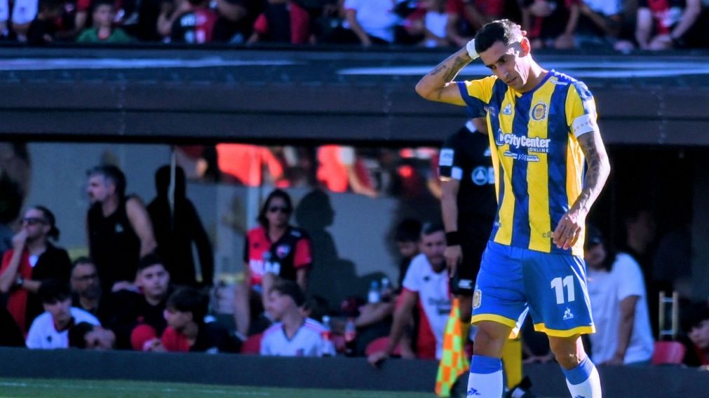 La lesión de Ángel Di María encendió las alarmas en Rosario Central: cuántos partidos se perdería