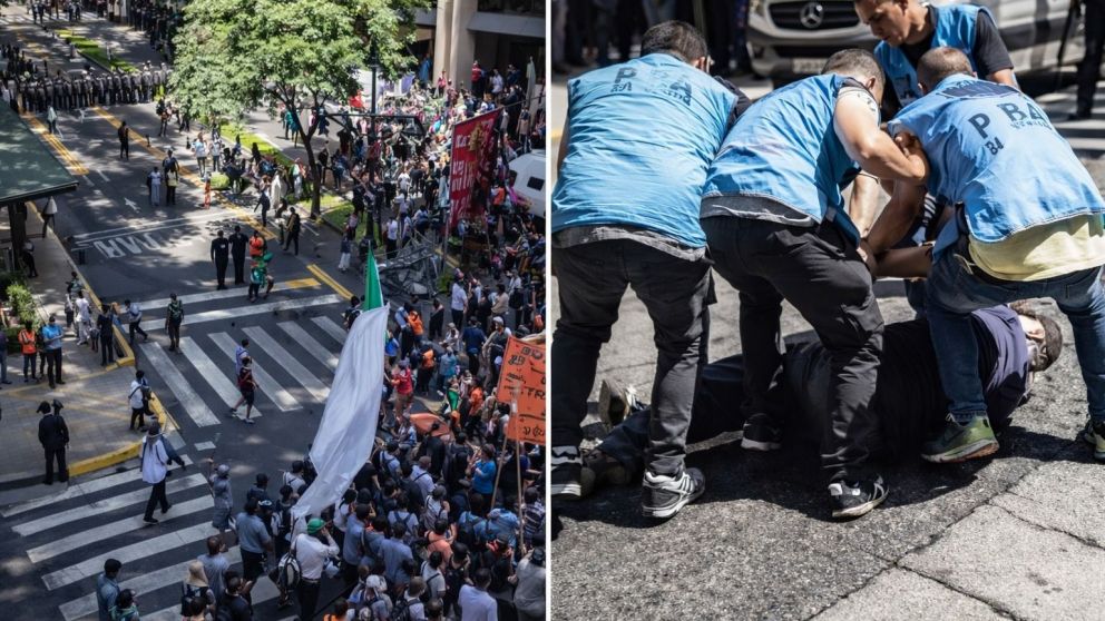 ATE Quilmes denunció una "feroz represión" contra trabajadores que protestaban por el cierre de FATE