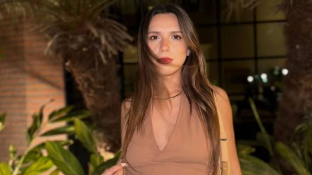 Agustina Páez cumple arresto domiciliario en Río de Janeiro.