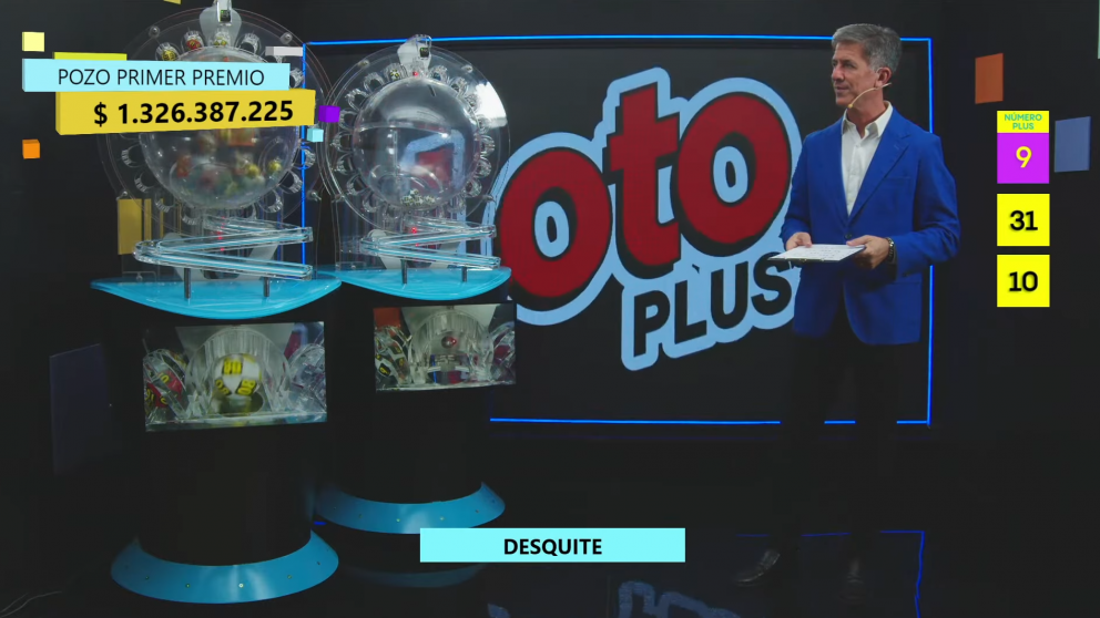El bolillero de la Lotería de la Ciudad volvió a girar para el sorteo número 3863 del Loto Plus.
