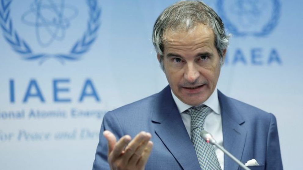 El director general de la Organismo Internacional de Energía Atómica (OIEA), Rafael Grossi.