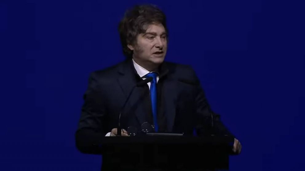 Javier Milei cerró el evento organizado por la Fundación Faro.