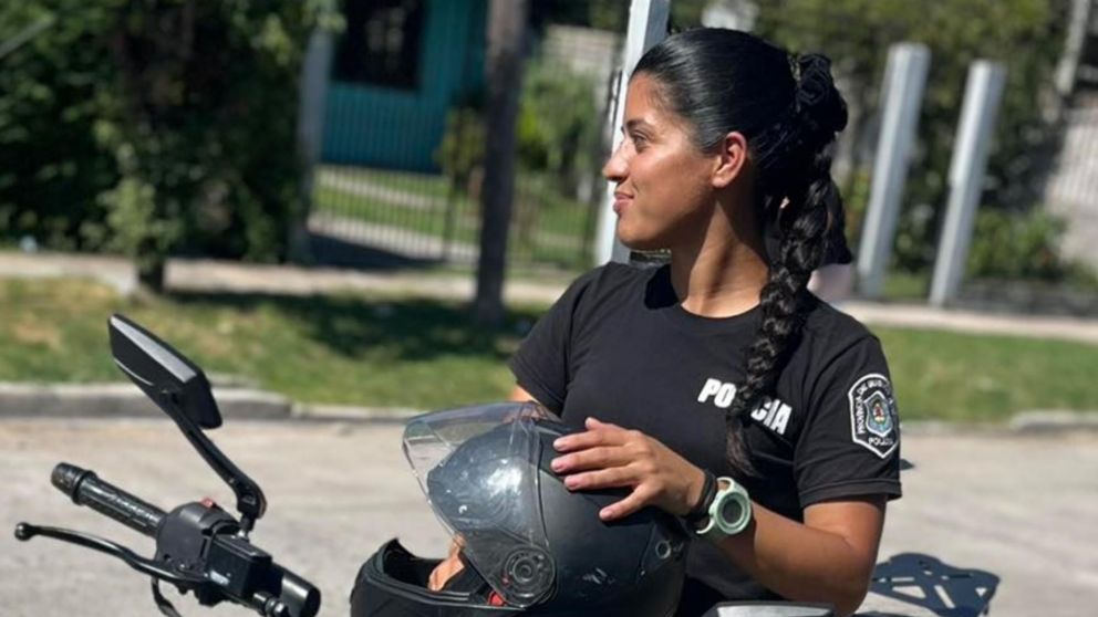 Esta era la oficial Camila Ayl�n Sodo.