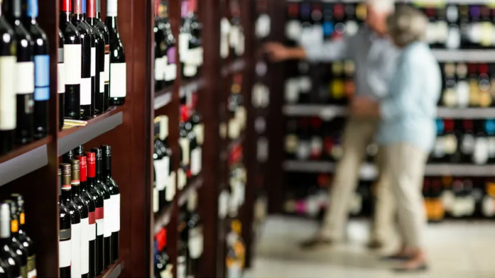El vino se impuso en la g�ndola de los almacenes y, tambi�n, en los kioscos.