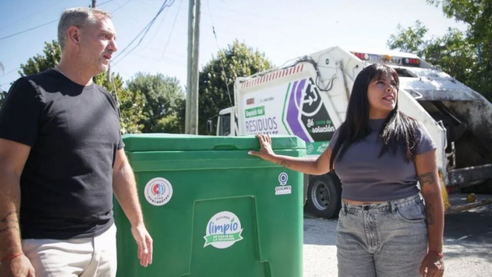 Contenedores verdes en supermercados chinos: Quilmes activó el programa "Eco Súper"