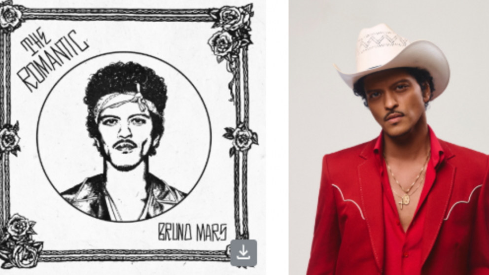Bruno Mars conquista el Billboard 200: su nuevo álbum "The Romantic" debutó directo en el Nº1