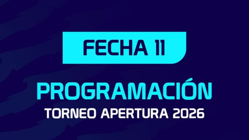 La Liga Profesional confirmó tres cambios de horarios para varios partidos de la fecha 11.