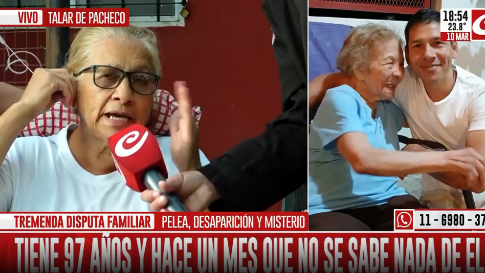 B�squeda desesperada de Faustina: tiene 97 a�os y hace un mes que no saben nada de ella