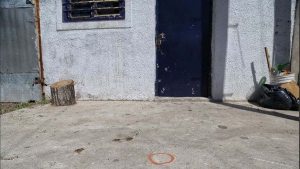La vivienda atacada a tiros (Gentileza Rosario 3).