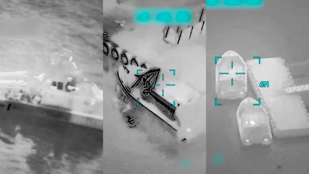 Los navíos estaban destinados a sembrar minas navales en las inmediaciones del Estrecho de Ormuz.