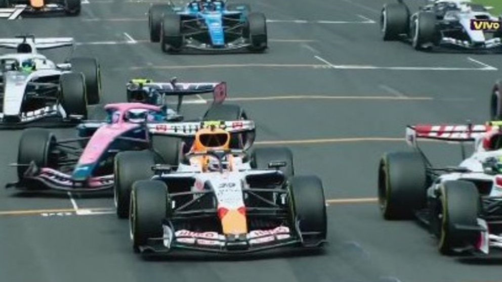 La gran salvada de Colapinto en la largada del GP de Australia lo sorprendi� a �l mismo. 