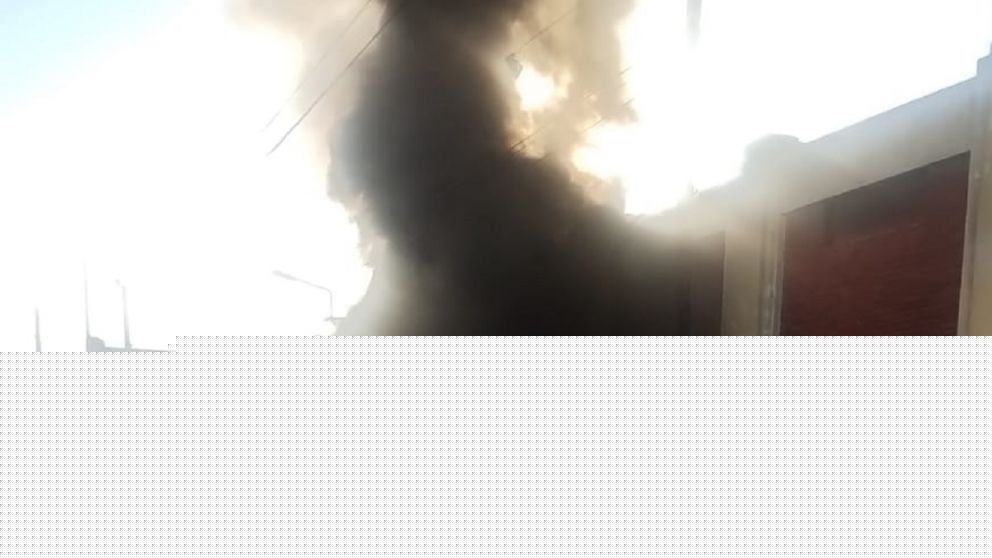 Incendio de residuos generó preocupación en Bernal Oeste
