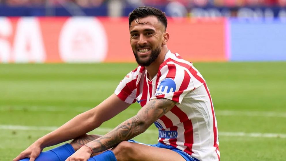 Nicolás González está teniendo un buen semestre en el Atlético de Madrid.