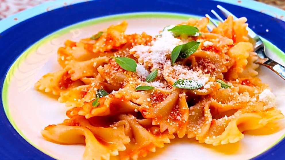 Receta de farfalle: ¿Cómo cocinar la pasta italiana favorita de los chicos?