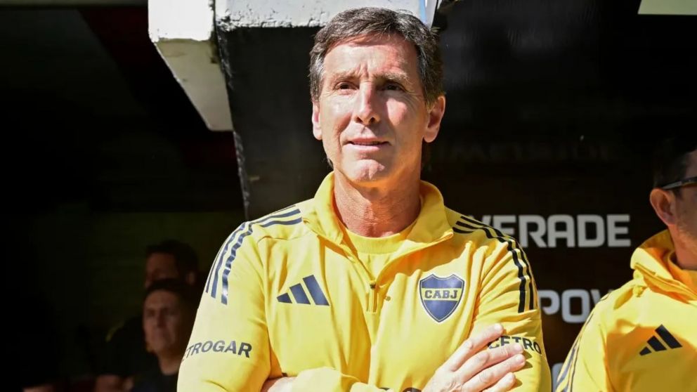 Claudio Úbeda ya definió el once de Boca ante San Lorenzo.
