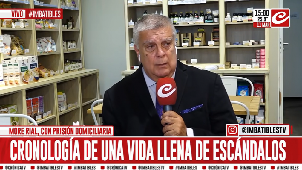 Luis Ventura reveló la difícil situación de Morena Rial tras salir de la cárcel.