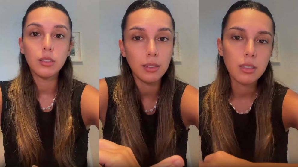 Agostina Páez publicó un video para pedir perdón.