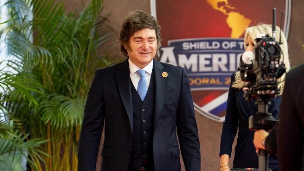 Javier Milei, el último sábado, en Miami, Estados Unidos.