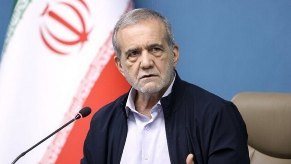 Masoud Pezeshkian, presidente de Irán.