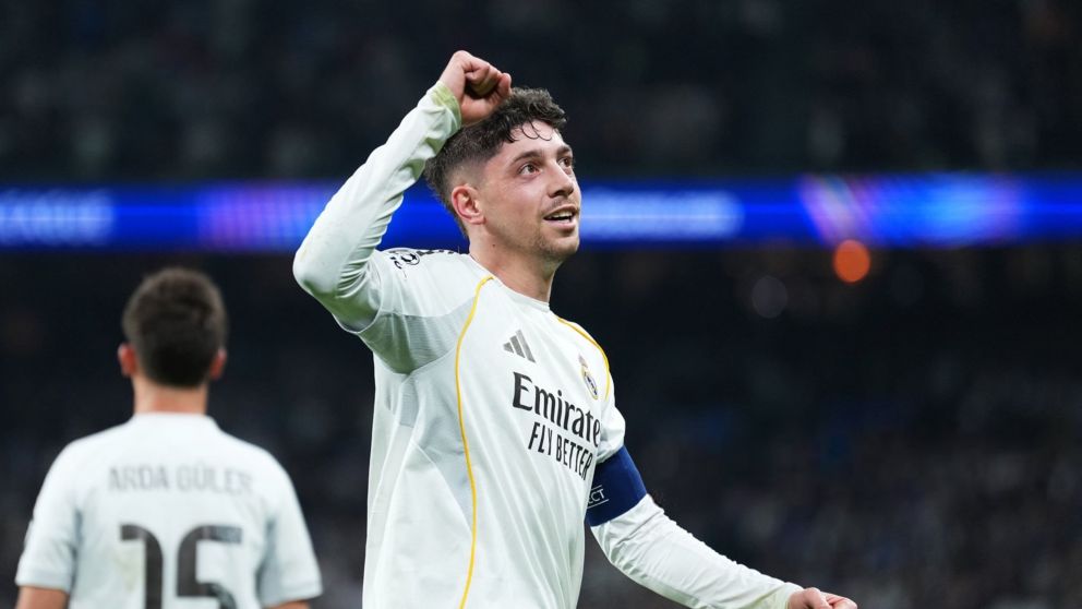 La serie de marcas que consiguió Federico Valverde tras su triplete en la victoria de Real Madrid ante Manchester City por la Champions League