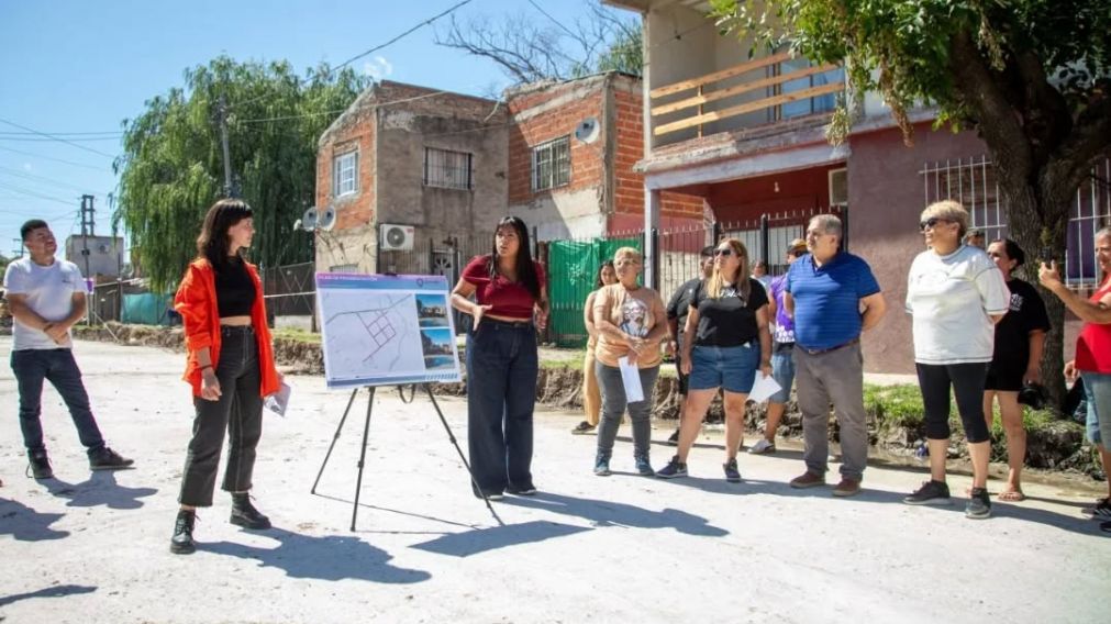 Pavimentan 20 cuadras en Quilmes: el estado de los trabajos