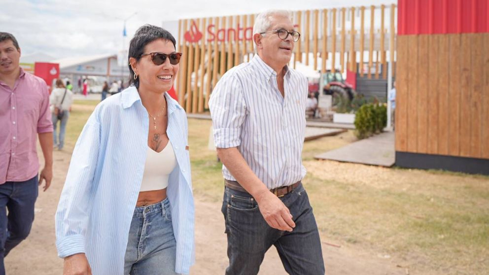 Mayra Mendoza recorrió Expoagro y cuestionó a Milei por sus críticas a la industria