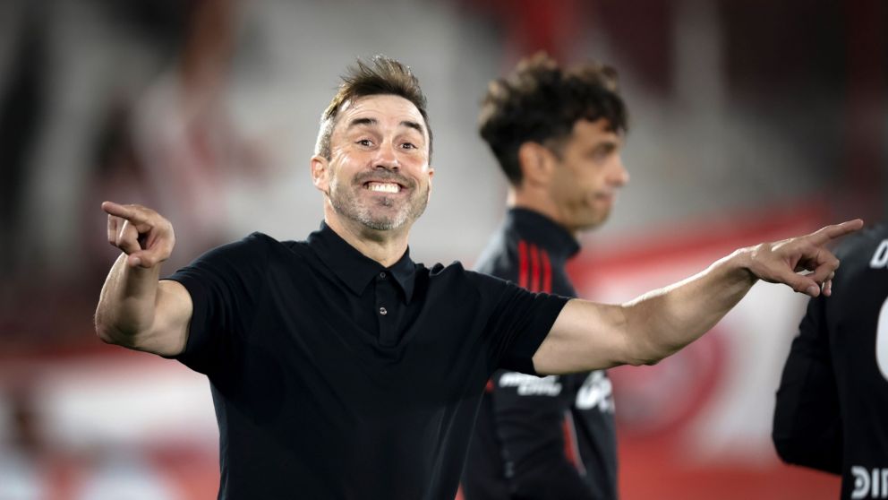 El "Chacho" tuvo el debut soñado en River y está ilusionado.