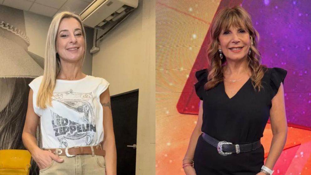 Mariela Fern�ndez y Liliana Caruso: los looks de las conductoras de Cr�nica TV para cerrar la semana con estilo.