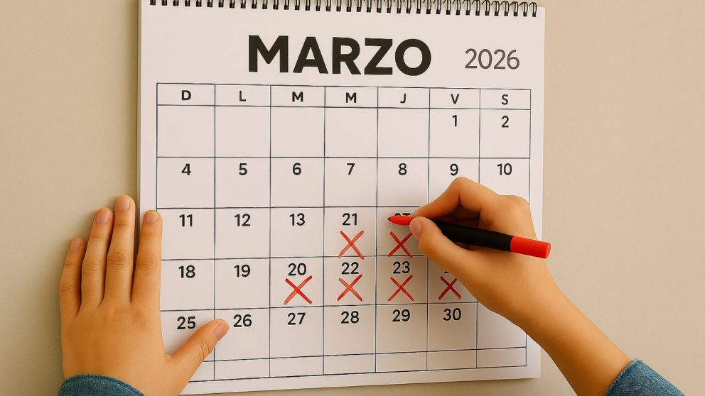Se vienen dos fines de semana largos seguidos en el fin de marzo y principios de abril.