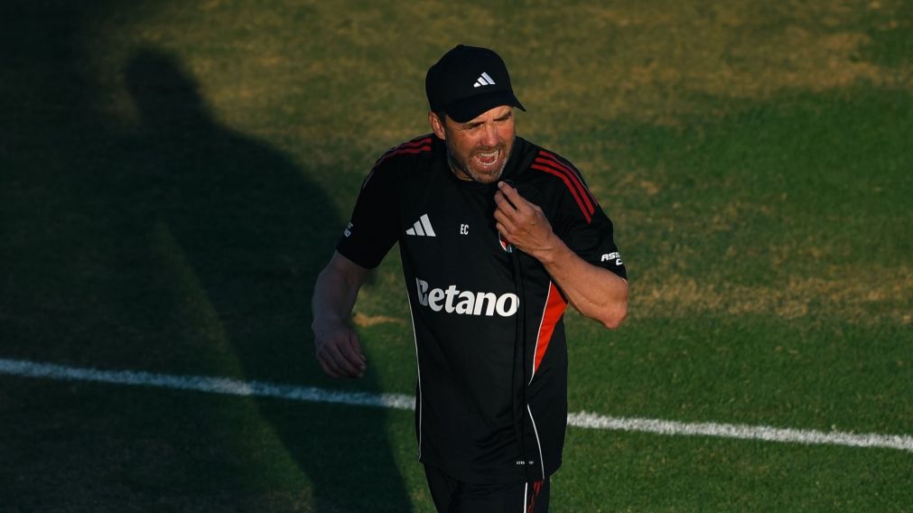 Eduardo Coudet prepara el once de River para recibir a Sarmiento.