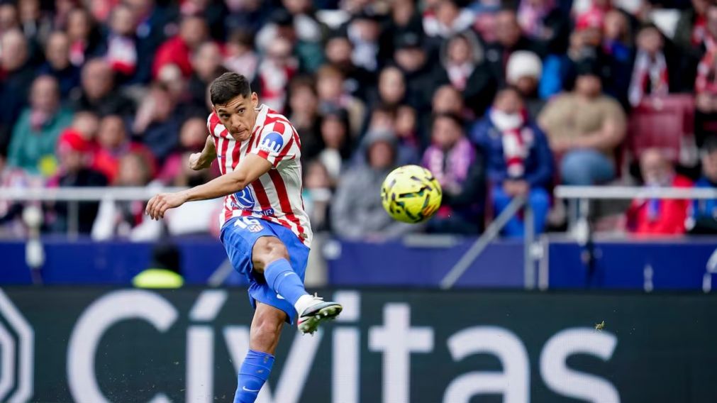 Nahuel Molina anotó único tanto del duelo que Atlético de Madrid venció a Getafe.