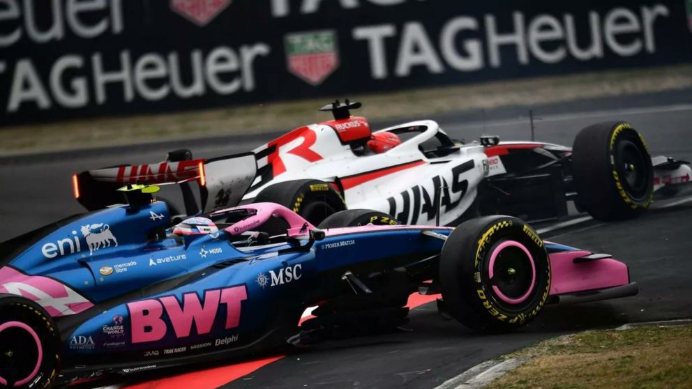 Así fue el toque con Franco Colapinto por el que fue penalizado Esteban Ocon en el GP de China de F1.