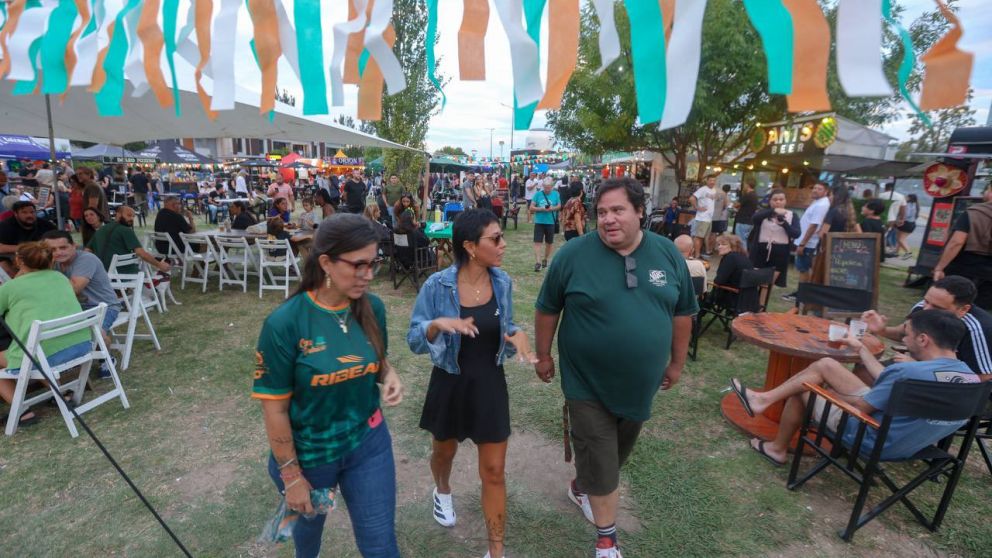 Miles de vecinos coparon el Festival de la Cerveza por San Patricio en Quilmes
