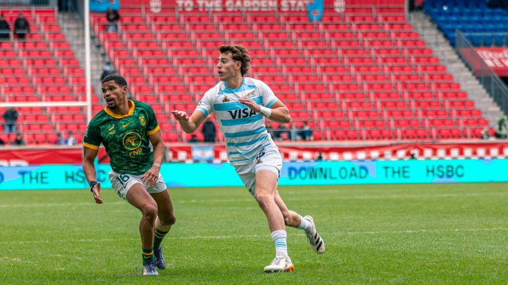 Los Pumas 7s no pudieron con Sudáfrica.
