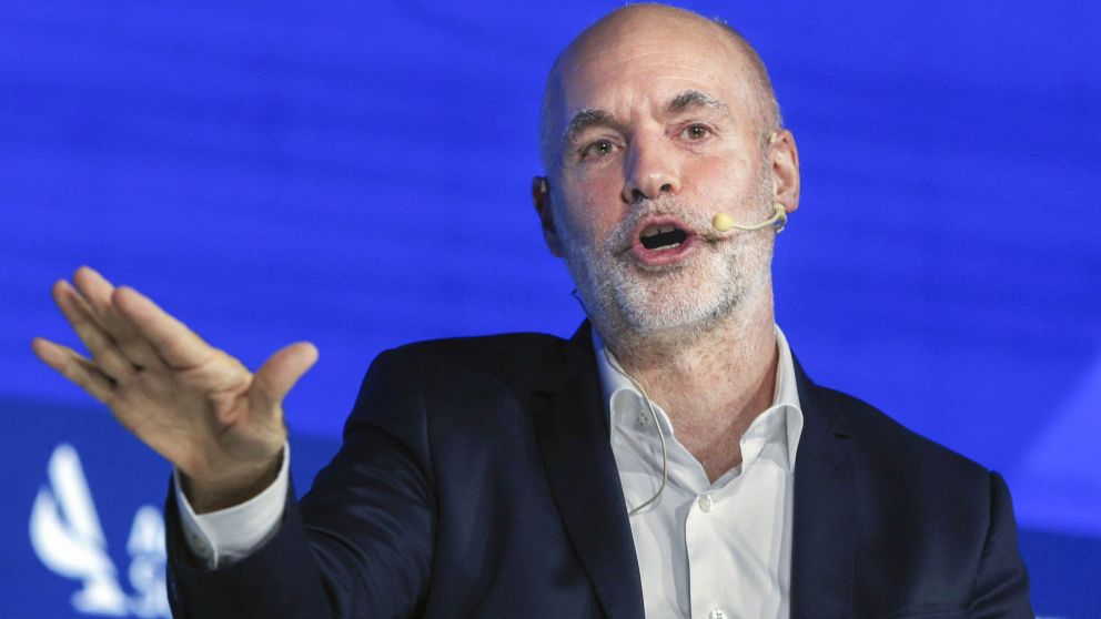 Horacio Rodríguez Larreta presentó "Metrópolis", su nuevo espacio.