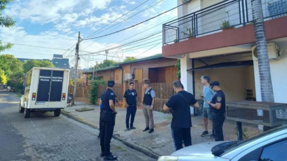 Las autoridades tratan de reconstruir los momentos previos a la tragedia (Gentileza El Territorio).