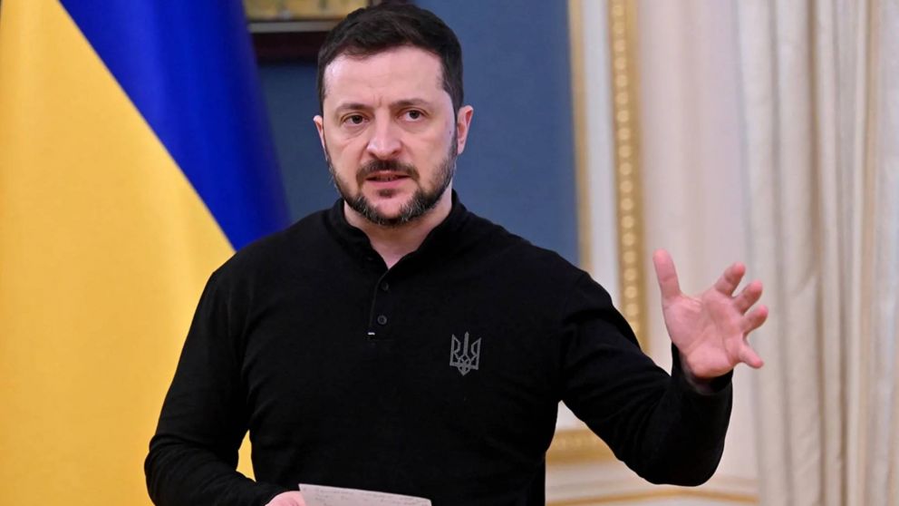 Zelenski proyectó una "solución pacífica" con Rusia y esto dijo del conflicto en Medio Oriente