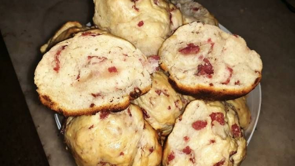 Pancitos saborizados de salame: una opción casera e ideal para la merienda