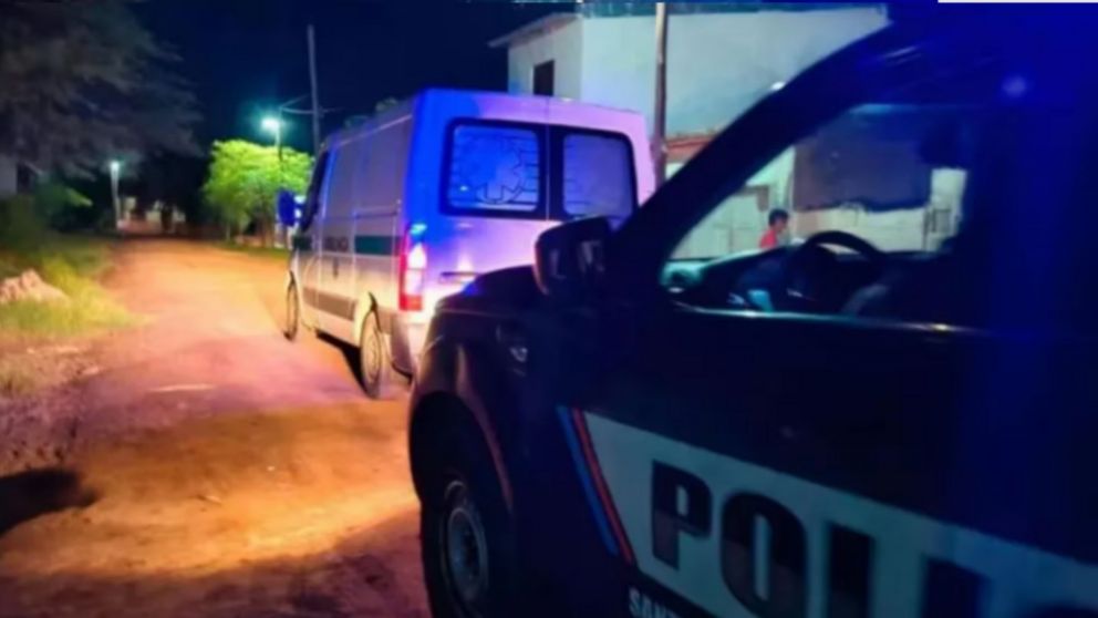 El hombre fue detenido luego de una tensa negociación (Gentileza El Liberal).