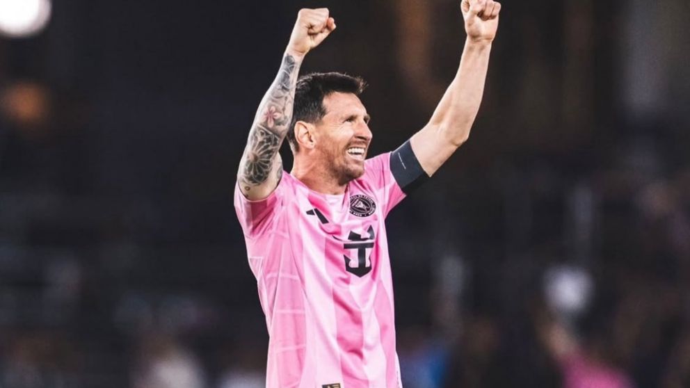 Lionel Messi llegó a su gol 900 en el duelo entre Inter Miami y Nashville por la Concachampions