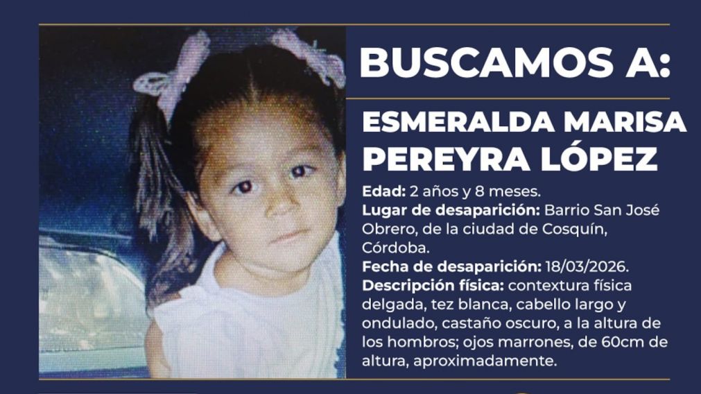 La familia de Esmeralda sospecha de un circo que se fue de la ciudad dos horas después de la desaparición de la nena de 2 años